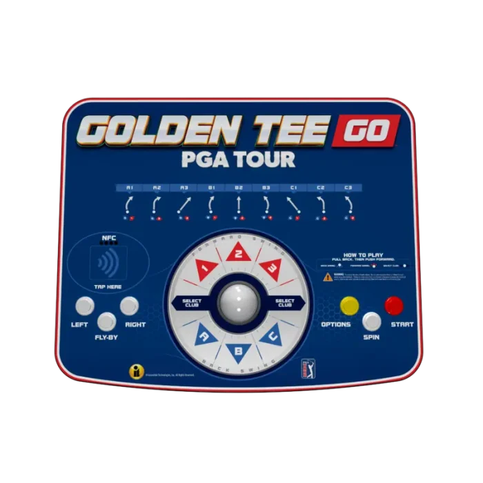 Golden Tee PGA TOUR Go Portable Golf Arcade Game