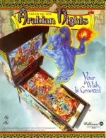 Tales of the Arabian Nights Pinball Machine by Williams