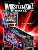 WWE Wrestlemania Pro Pinball Machine by Stern