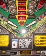 World Poker Tour Pinball Machine by Stern