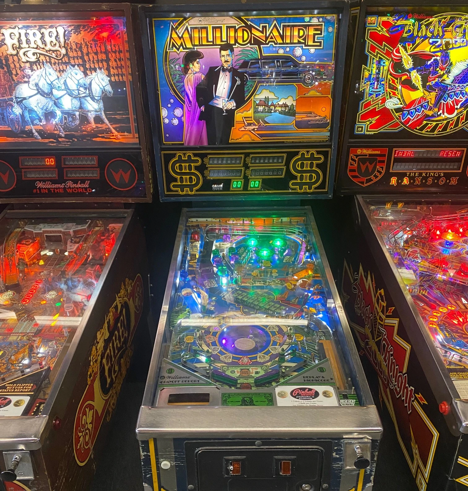 pinball machines william