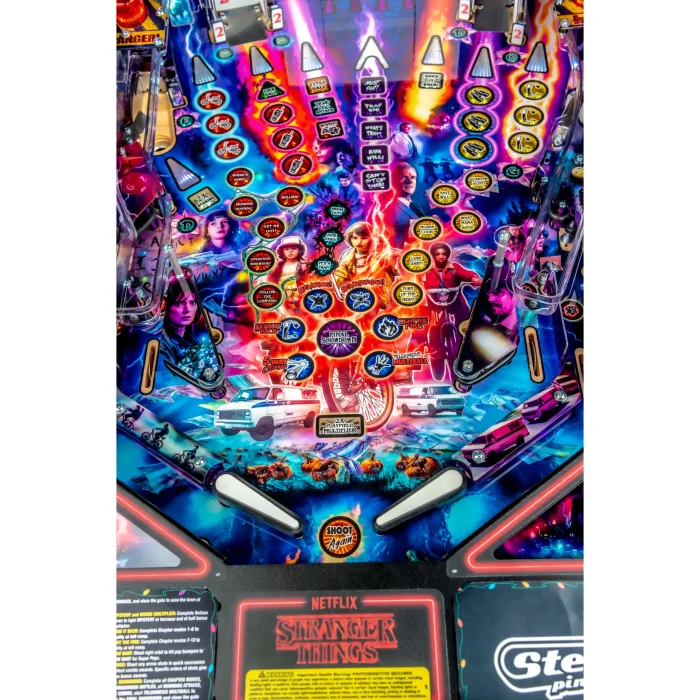 Stranger Things Premium Pinball Machine by Stern