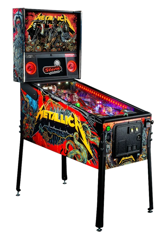 Metallica Remastered Limited Edition Pinball Machine by Stern