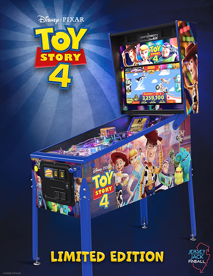 Toy Story 4 Pinball Machine – Limited Edition Model