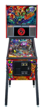 Ready to bring home the ultimate rock-and-roll pinball experience? Order your Foo Fighters Premium pinball machine today and get free, insured shipping anywhere in the USA.