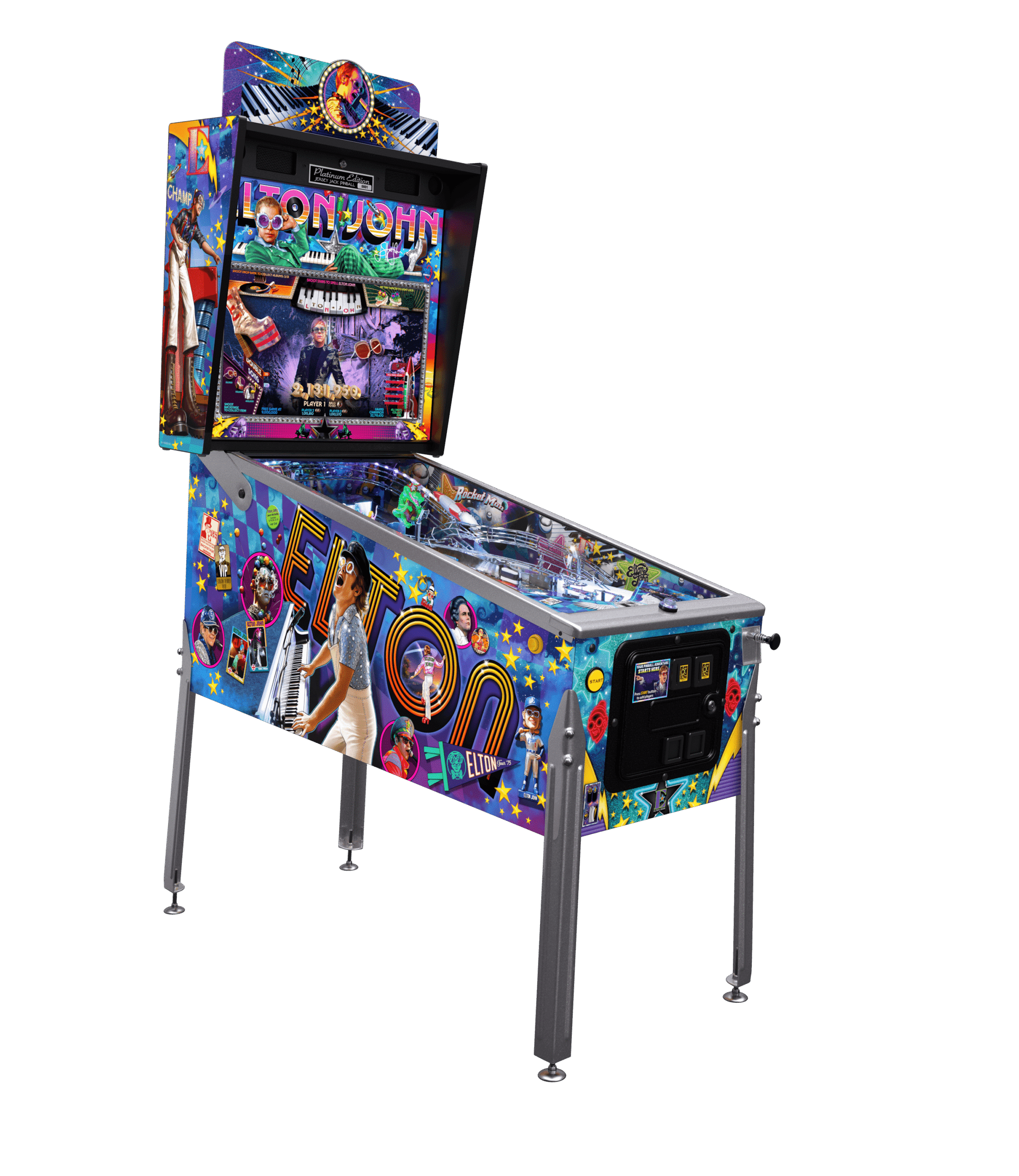 Elton John Pinball Machine Elton John Pinball Machine