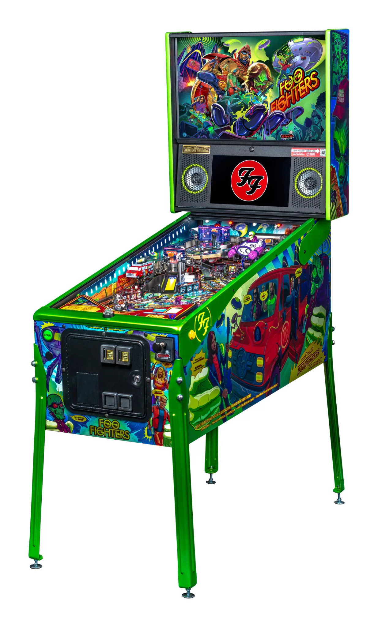 Foo Fighters Limited Edition Pinball Foo Fighters Limited Edition Pinball